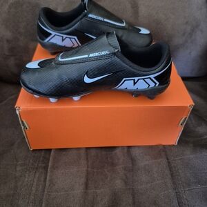 Nike Mercurial Kids Soccer Shoes - Black